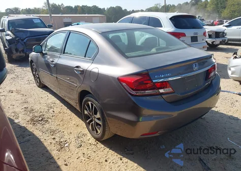 2013 Honda Civic Ex from USA, damaged, VIN 19XFB2F8XDE225620